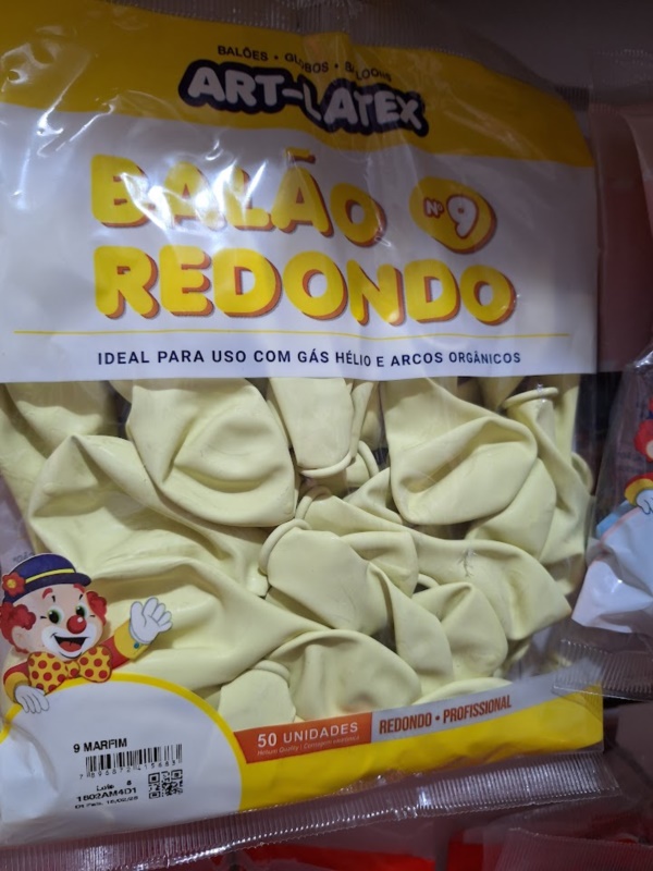 BAL�O N:9 LISO C/50UND MARFIM